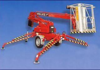Junior 10 Denka-Lift - Rothlehner Trailer Mounted Articulating Boom Lifts