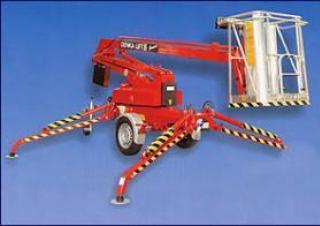 Junior Denka-Lift - Rothlehner Trailer Mounted Articulating Boom Lifts