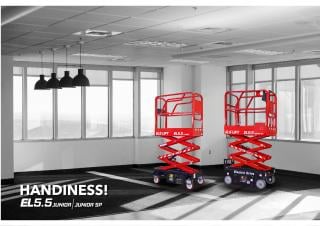 Junior 5.5 SP ELS Lift Wheeled scissor lifts