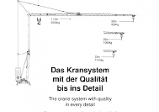König K 1025 H 2 crane - load chart, specs & dimensions (2006 - 2026)