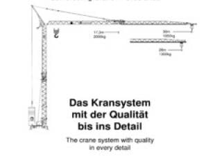 König K 1030 TH crane - load chart, specs & dimensions (2007 - 2026)
