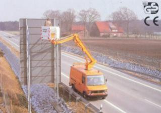 Ruthmann K 120 Trailer Mounted Articulating Boom Lifts (1997 - 2001) Specifications & Dimensions