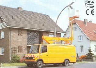 Ruthmann K 126 Trailer Mounted Articulating Boom Lifts (1997 - 2001) Specifications & Dimensions