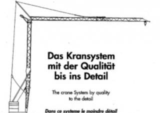 König K 20 SH crane - load chart, specs & dimensions (1994 - 1997)