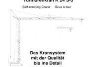 König K 24 S-3 (2,45 m) crane - load chart, specs & dimensions (2002 - 2004)