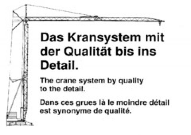 König K 25 Hydro crane - load chart, specs & dimensions (1991 - 1998)