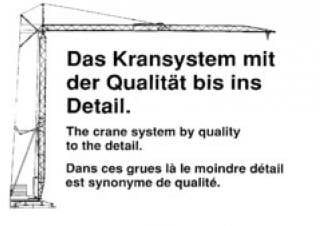 König K 25 Hydro crane - load chart, specs & dimensions (1991 - 1998)