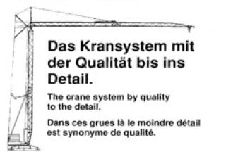 König K 25 Hydro crane - load chart, specs & dimensions (1991 - 1998)