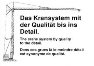 König K 25 Hydro crane - load chart, specs & dimensions (1991 - 1998)