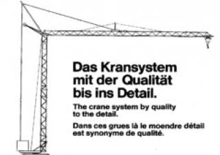 König K 28 S crane - load chart, specs & dimensions (1989 - 1992)