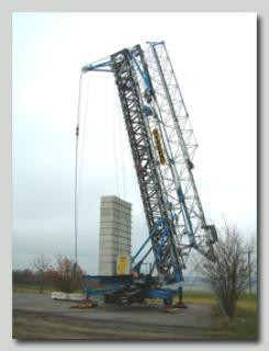 König K 43 T (2,3m) FU-Hub crane - load chart, specs & dimensions (2002 - 2014)
