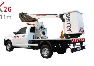 K26 Klubb Truck Mounted Telescopic Boom Lifts