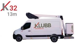 K32 Klubb Truck Mounted Telescopic Boom Lifts