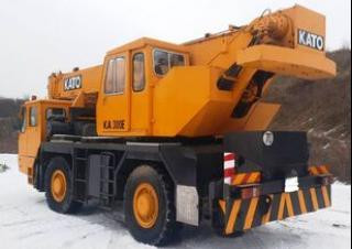 Kato KA 300 E crane - load chart, specs & dimensions (1990 - 1996)