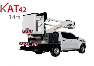 KAT42 Klubb Trailer Mounted Articulating Boom Lifts