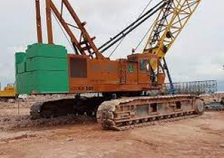 Hitachi KH 500-3 crane - load chart, specs & dimensions (1996 - 1999)