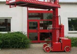 KIB 12/075 T Kreitzler Single Vertical Mast Boom Lifts