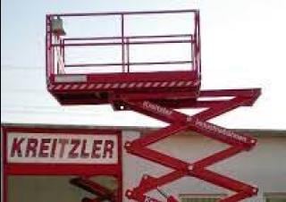 KIB 12/107 Kreitzler Wheeled scissor lifts