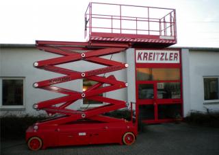 KIB 12/315 Kreitzler Wheeled scissor lifts