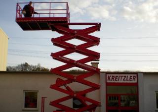 KIB 18/124 GD4WD Kreitzler Wheeled scissor lifts