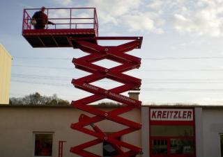KIB 20/190 Kreitzler Wheeled scissor lifts