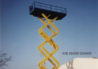 KIB 25/258 GD4WD Kreitzler Wheeled scissor lifts