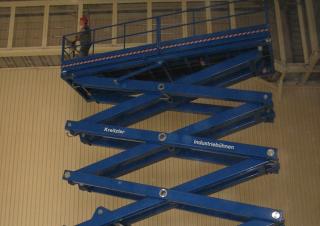KIB 25/373 GD4WD Kreitzler Wheeled scissor lifts