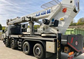KJF 430 Bizzocchi Truck Mounted Telescopic Boom Lifts