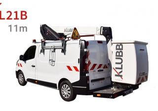 KL21B Klubb Truck Mounted Telescopic Boom Lifts