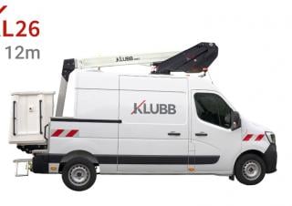 KL26 Klubb Truck Mounted Telescopic Boom Lifts