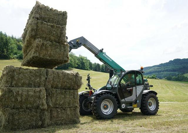 Kramer KT407 Telehandler Specs & Dimensions (2018 - 2021)