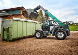 Kramer KT557 Telehandler Specs & Dimensions (2018 - 2021)