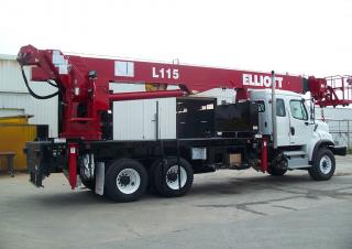L115 HiReach Elliott Equipment Truck Mounted Telescopic Boom Lifts