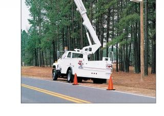 L36A Altec Trailer Mounted Articulating Boom Lifts