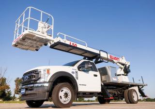 L50 HiReach Elliott Equipment Truck Mounted Telescopic Boom Lifts