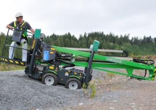 Leguan 125 HS-Tecno Wheeled Articulating Boom Lifts