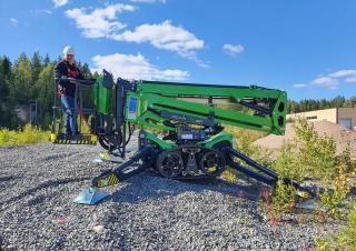 Leguan Plus 110 HS-Tecno Wheeled Articulating Boom Lifts