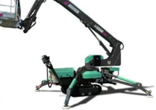 Lem1350 PLUS Kato Imer Crawler Articulating Boom Lifts