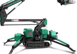 Lem1800 PLUS Kato Imer Crawler Articulating Boom Lifts
