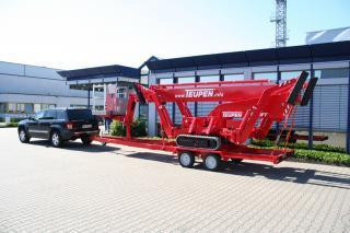 TEUPEN Leo 22 h Crawler Telescopic Boom Lifts (1996 - 2001) Specifications & Dimensions