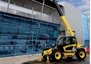 LM 1345 turbo New Holland Telehandler Specs & Dimensions