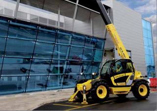 LM 1443 turbo New Holland Telehandler Specs & Dimensions