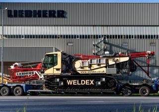 Liebherr LR 1110 crane - load chart, specs & dimensions (2020 - 2026)