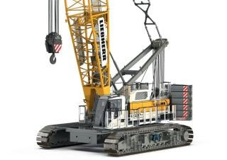 Liebherr LR 1160.1 Unplugged crane - load chart, specs & dimensions (2022 - 2026)