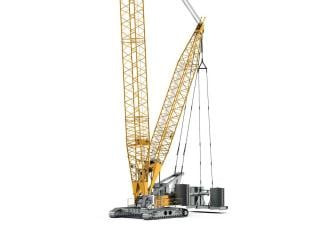 Liebherr LR 1300.1 SX crane - load chart, specs & dimensions (2019 - 2026)