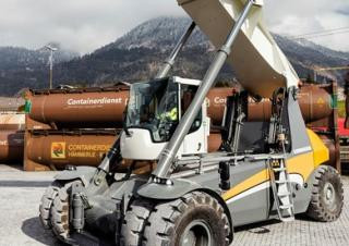 Liebherr LRS 545 Litronic Reach Stacker Specs & Dimensions (2016 - 2026)