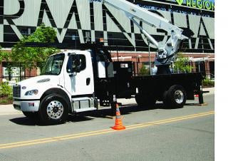 Altec LS87 Truck Mounted Telescopic Boom Lifts (2017 - 2026) Specifications & Dimensions