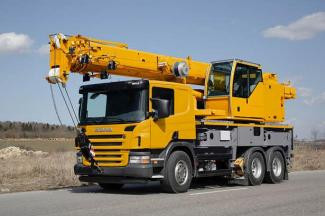 Liebherr LTF 1035-3.1 crane - load chart, specs & dimensions (2007 - 2013)