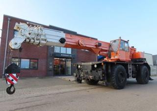Liebherr LTL 1050 crane - load chart, specs & dimensions (1989 - 1998)