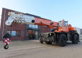 Liebherr LTL 1050 crane - load chart, specs & dimensions (1993 - 1998)